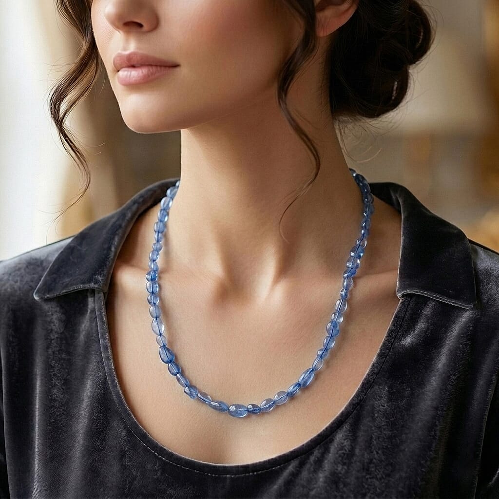 Multi Beryl Beads Necklace (Size - 18-2 Ext) 90.00 Ct.