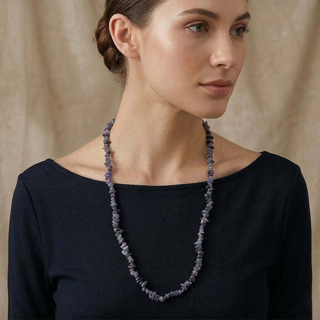 Tanzanite Necklace (Size - 30) 310.00 Ct.