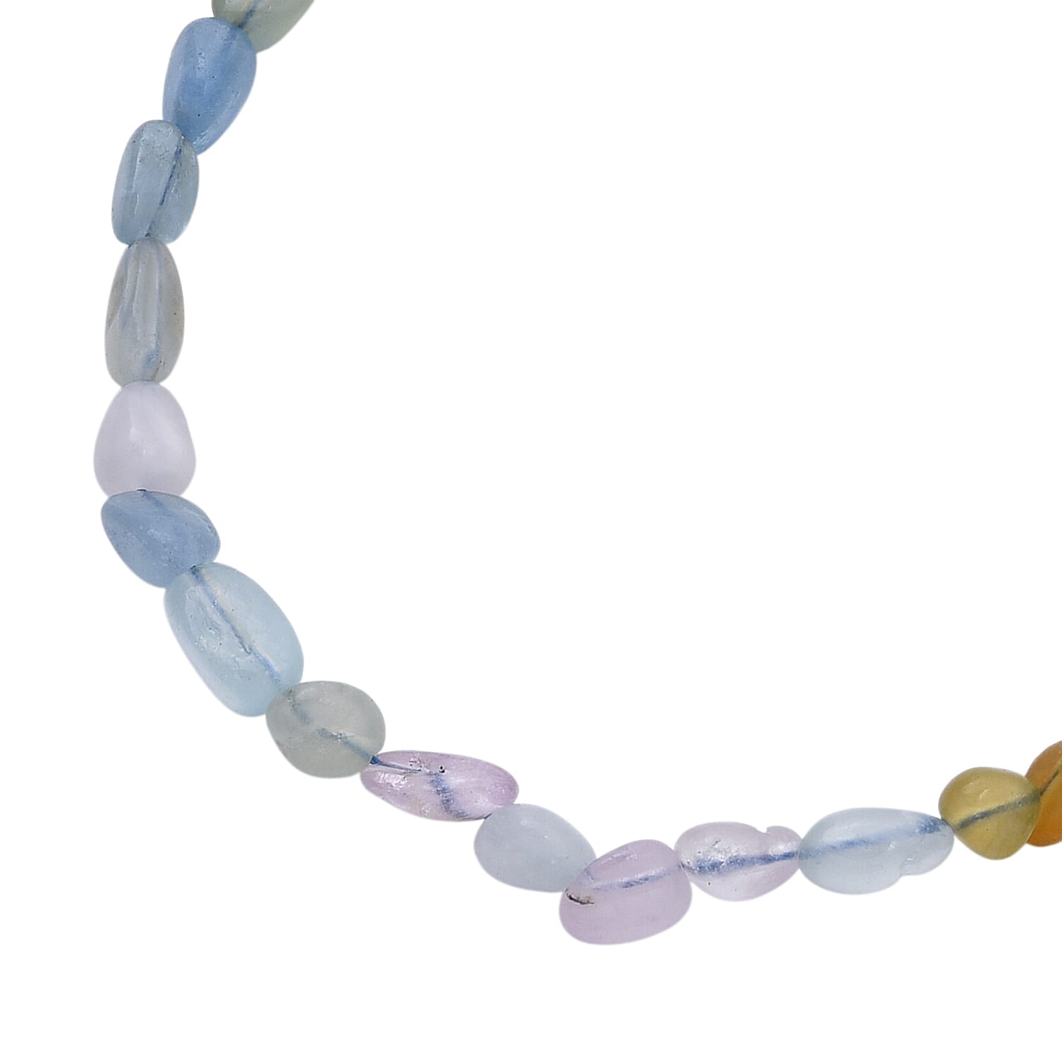 Multi Beryl Beads Necklace (Size - 18-2 Ext) 90.00 Ct.