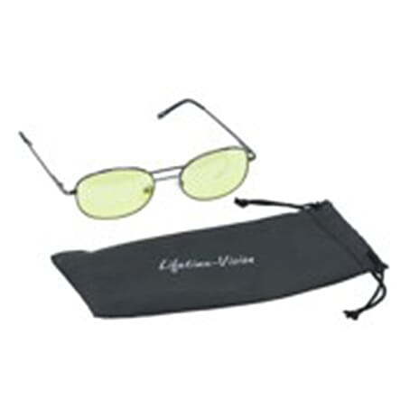 Unisex UV Protection Night Vision Driving Glasses - Black