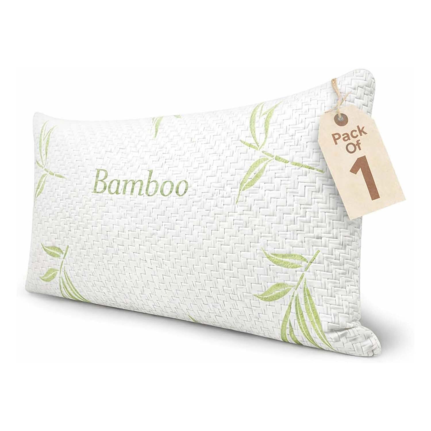 Luxury Bamboo Memory Foam Pillow