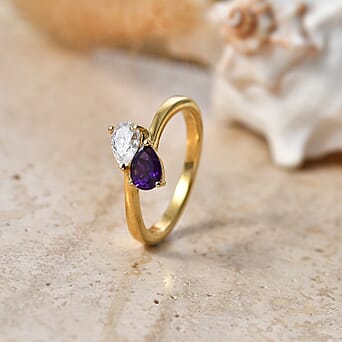 https://tjcuk.sirv.com/Products/85/7/8574005/D-Joy-African-Amethyst-Moissanite-Bypass-Ring-in-18K-YG-VermeilSterlin_8574005_2.jpg?w=342&h=342