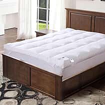 100% Goose feather and down Mattress Topper 12.5cm Deep 85% Goose Feather and 15% Feather Down - Double