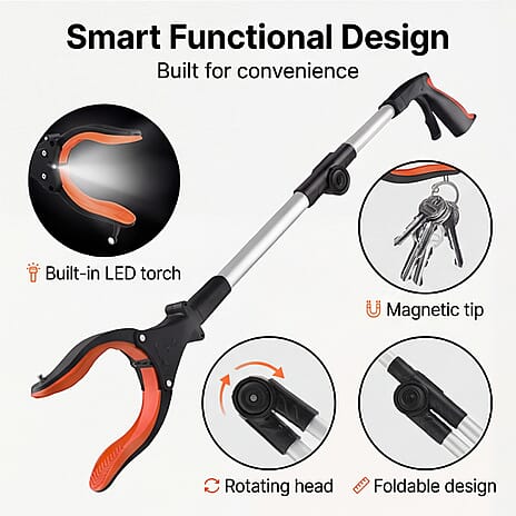 Mesa Living Multifunctional Reacher with Light - Magnet