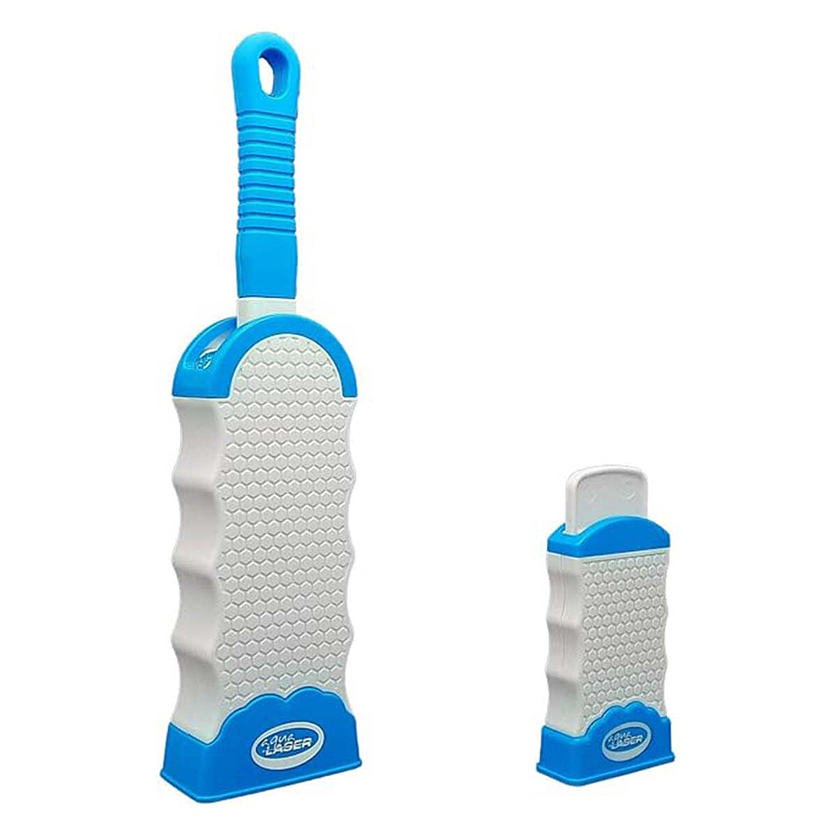 Aqua Laser Sticky Hero - Self-Cleaning Animal and Home Lintr Remover Set - Blue