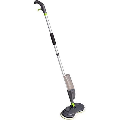 Shine Rotating Mop With Spray - Grey