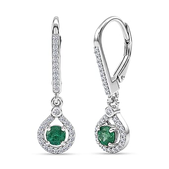 https://tjcuk.sirv.com/Products/85/7/8575302/D-Joy-Zambian-Emerald-White-Zircon-Dangling-Earring-with-Lever-Back-in_8575302.jpg?w=342&h=342