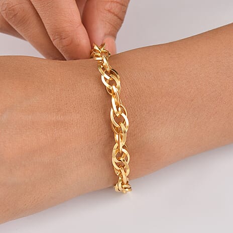 Bronzella Collection - EverTrue Bracelet (Size - 7.5) in 18K Gold Plating