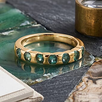 https://tjcuk.sirv.com/Products/85/7/8575374/D-Joy-Zambian-Emerald-Band-Ring-in-18K-YG-VermeilSterling-Silver-0-749_8575374_2.jpg?w=342&h=342