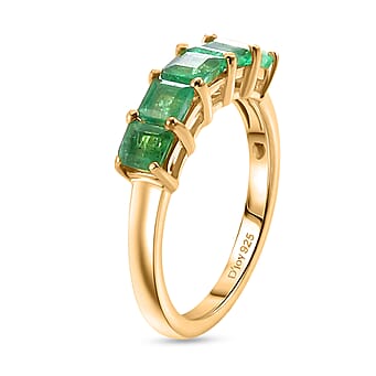 https://tjcuk.sirv.com/Products/85/7/8575383/D-Joy-Zambian-Emerald-5-Stone-Ring-in-18K-YG-VermeilSterling-Silver-1-_8575383_3.jpg?w=342&h=342
