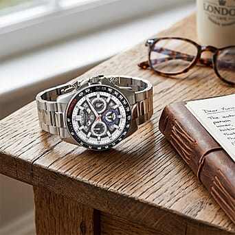 https://tjcuk.sirv.com/Products/85/7/8576262/WILLIAM-HUNT-Seiko-VD53-Japan-Quartz-5ATM-WR-Black-Dial-Silver-Case-Me_8576262_1.jpg?w=342&h=342