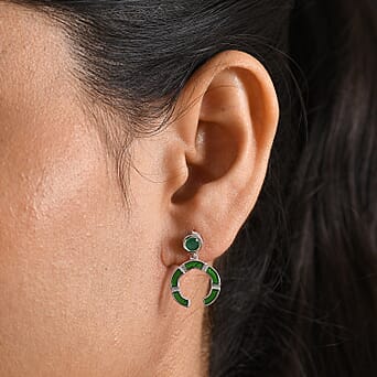 https://tjcuk.sirv.com/Products/85/7/8576563/D-Joy-Zambian-Emerald-Dangling-Earring-with-Push-Post-in-Rhodium-Overl_8576563_1.jpg?w=342&h=342