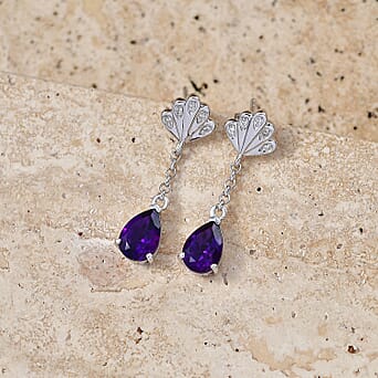 https://tjcuk.sirv.com/Products/85/7/8576663/D-Joy-AAA-Zambian-Amethyst-White-Zircon-Earring-with-Push-Post-in-Rhod_8576663_2.jpg?w=342&h=342
