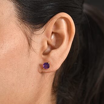 https://tjcuk.sirv.com/Products/85/7/8576750/D-Joy-AAA-Zambian-Amethyst-Earring-with-Push-Post-in-Yellow-Gold-Plate_8576750_1.jpg?w=342&h=342