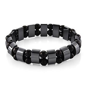 https://tjcuk.sirv.com/Products/85/7/8577027/Hematite-Shungite-Stretchable-Bracelet-Size-7-5-180-00-Ct_8577027.jpg?w=342&h=342