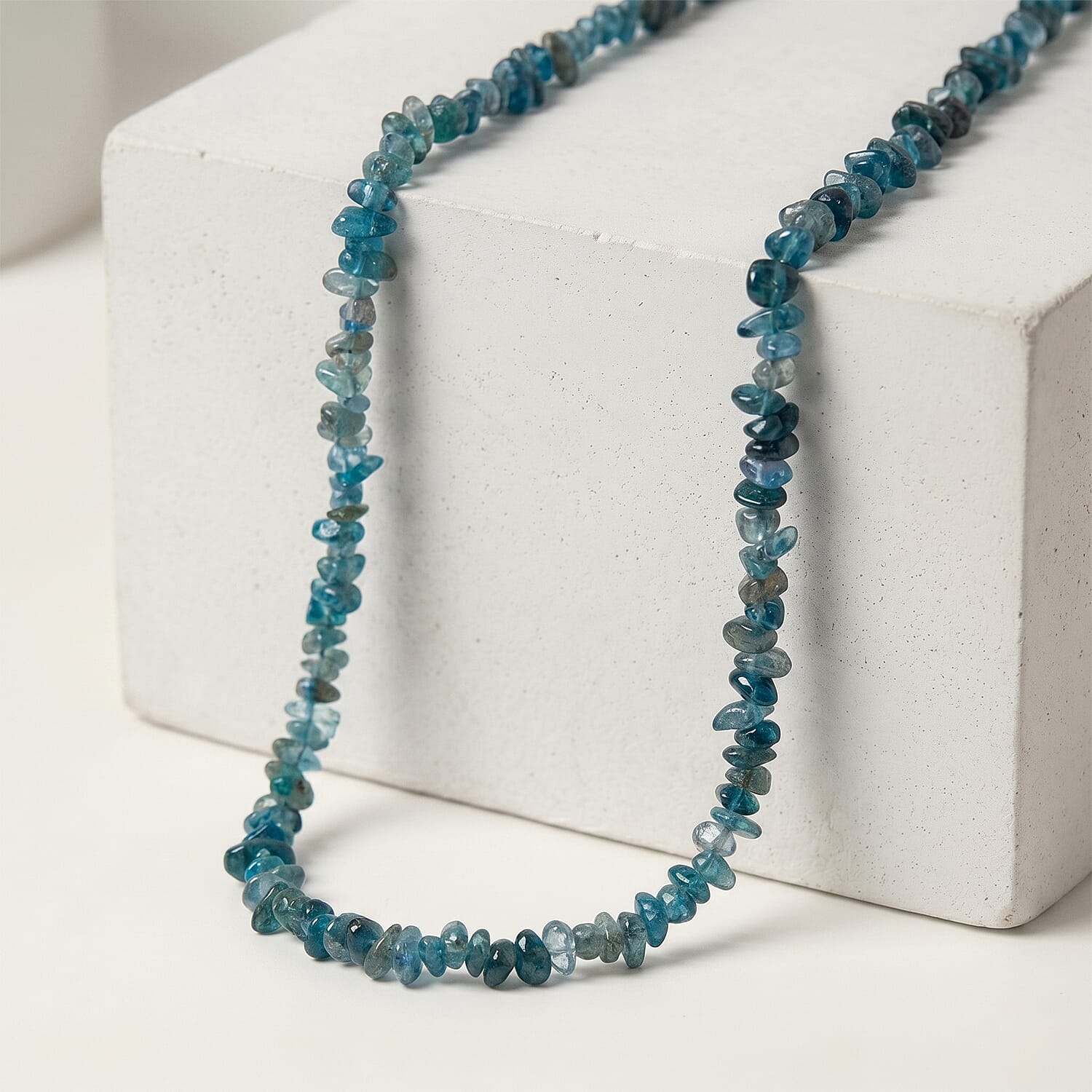 Apatite Adjustable  Necklace (Size - 18-2 Ext) 90.00 Ct.