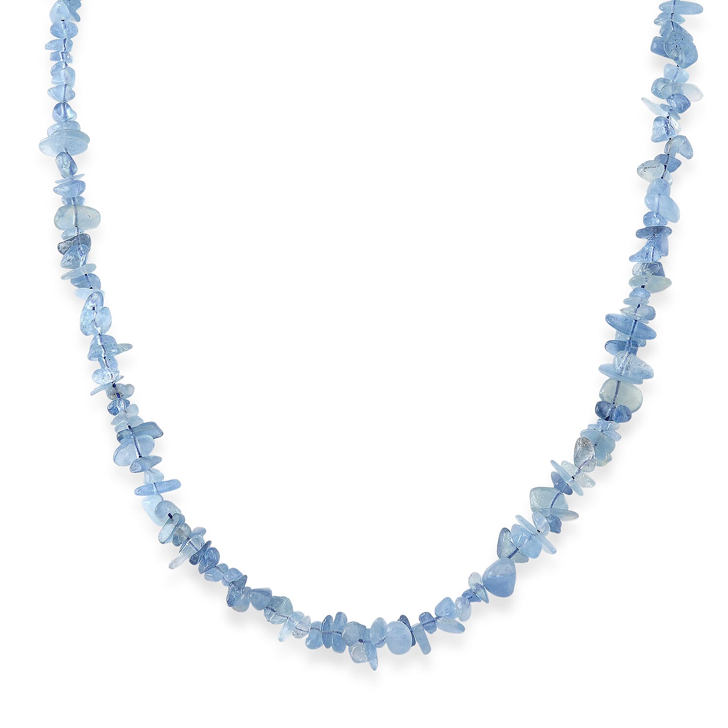 Aquamarine Adjustable Necklace (Size - 18-2 Ext) 90.00 Ct.