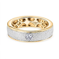 LUXURIANT Lab Grown Diamond (SI-G-H) Band Ring in Sterling Silver
