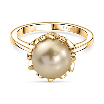 https://tjcuk.sirv.com/Products/85/7/8577605/D-Joy-Golden-South-Sea-Pearl-White-Zircon-Fancy-Ring-in-18K-YG-Vermeil_8577605.jpg?w=342&h=342