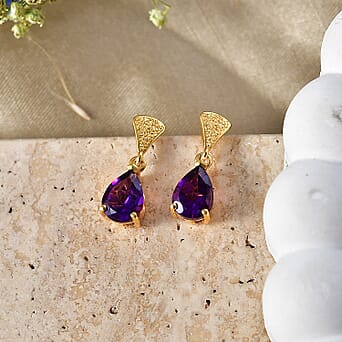 https://tjcuk.sirv.com/Products/85/7/8579279/D-Joy-Zambian-Amethyst-Dangling-Earring-with-Push-Post-in-Yellow-Gold-_8579279_2.jpg?w=342&h=342