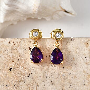 https://tjcuk.sirv.com/Products/85/7/8579282/D-Joy-AAA-Zambian-Amethyst-Moissanite-Dangling-Earring-with-Push-Post-_8579282_2.jpg?w=342&h=342