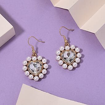 https://tjcuk.sirv.com/Products/85/7/8579463/White-Shell-Pearl-White-Crystal-Dangling-Heart-Earring-with-Hook-in-Ye_8579463_1.jpg?w=342&h=342