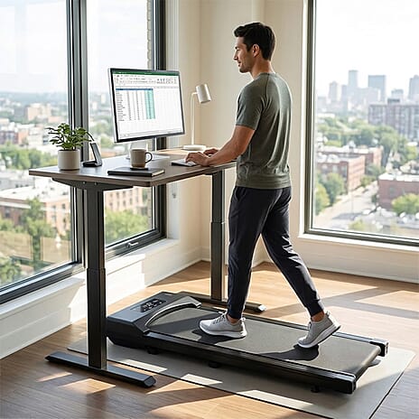 FIRST TIME EVER - THE COMPLETE THERAPY - Dual-Sided Treadmill with Massage Function