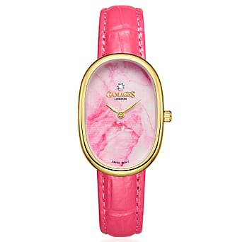 https://tjcuk.sirv.com/Products/85/8/8580792/Gamages-Of-London-Swiss-Quartz-Ladies-Watch-in-Stainless-Steel-Pink_8580792.jpg?w=342&h=342