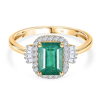 https://tjcuk.sirv.com/Products/85/8/8581200/9K-Yellow-Gold-AAA-Zambian-Emerald-White-Diamond-Halo-Ring-Gold-Wt-1-8_8581200.jpg?w=342&h=342