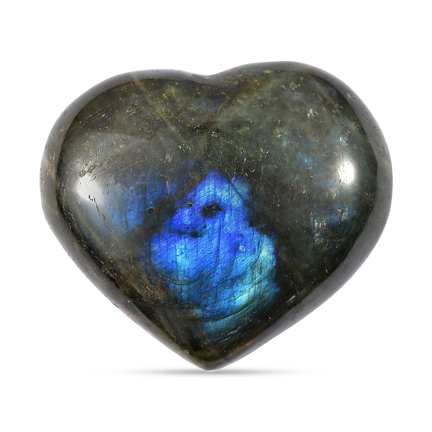 Labradorite Heart Gemstone 289.63 Ct.
