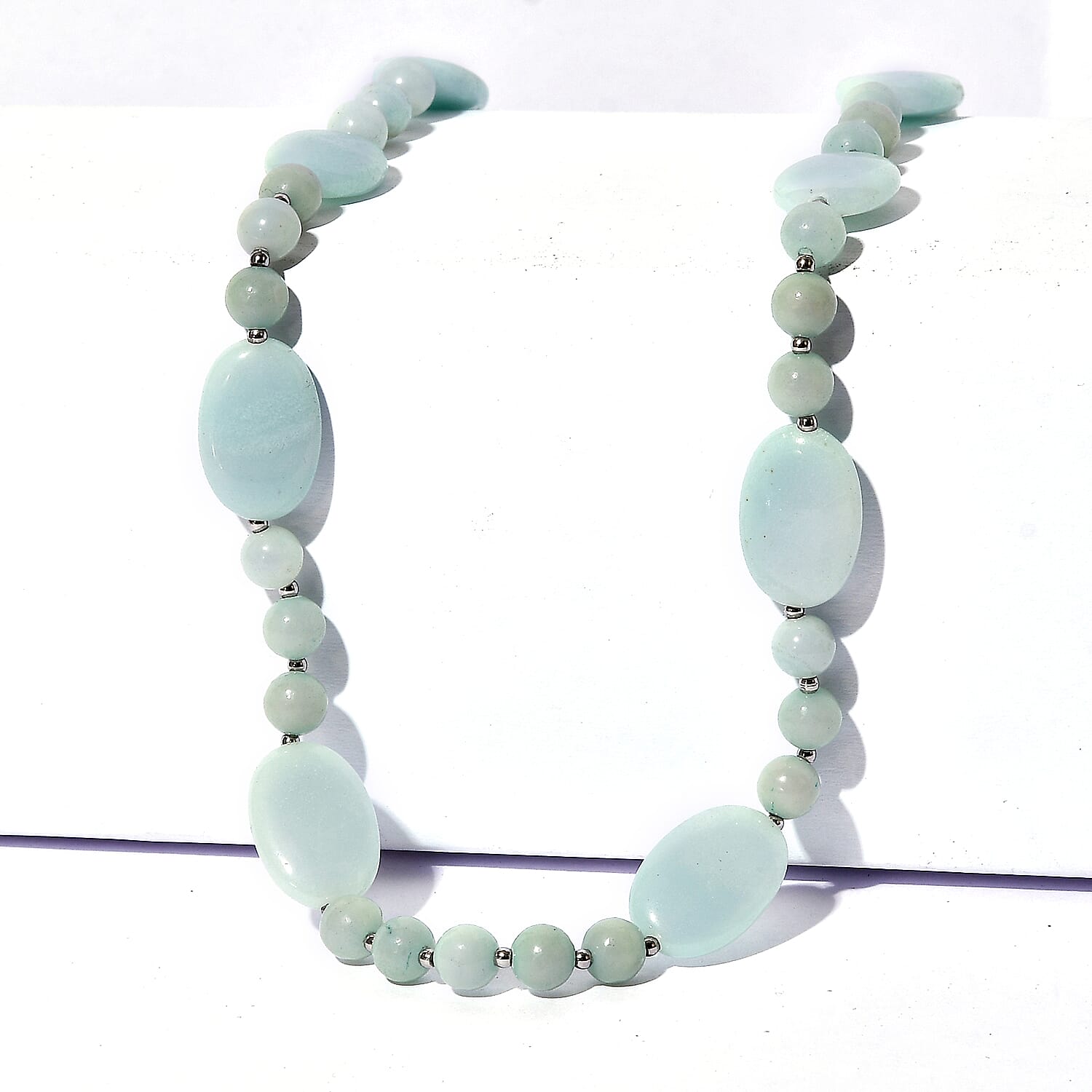 EverTrue - Amazonite Beads Necklace (Size - 20-2 Ext) 145.00 Ct.