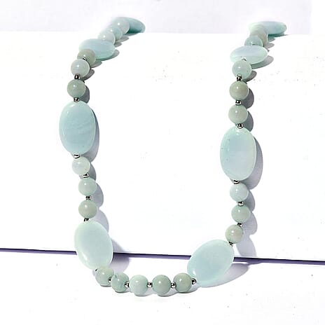 EverTrue - Amazonite Beads Necklace (Size - 20-2 Ext) 145.00 Ct.