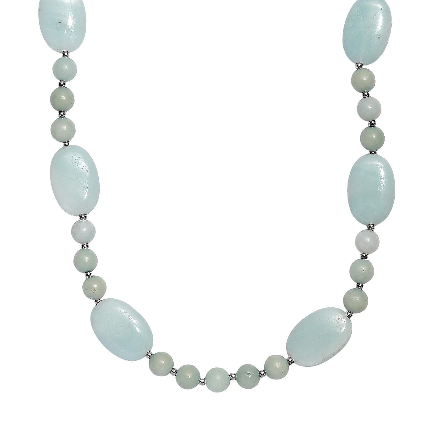 EverTrue - Amazonite Beads Necklace (Size - 20-2 Ext) 145.00 Ct.