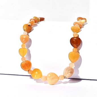 https://tjcuk.sirv.com/Products/85/8/8587073/EverTrue-Yellow-Aventurine-Yellow-Opal-Beads-Necklace-Size-20-Stainles_8587073.jpg?w=342&h=342