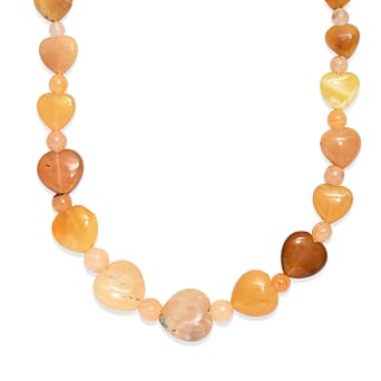 https://tjcuk.sirv.com/Products/85/8/8587073/EverTrue-Yellow-Aventurine-Yellow-Opal-Beads-Necklace-Size-20-Stainles_8587073_3.jpg?w=342&h=342