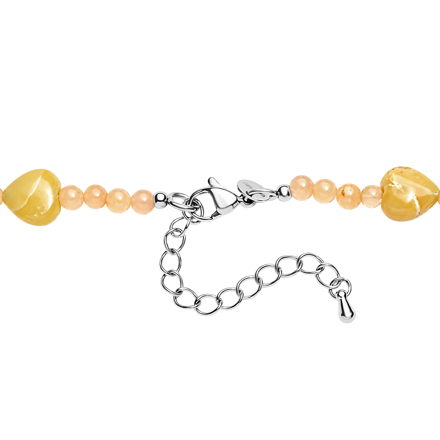 EverTrue - Yellow Aventurine & Yellow Opal Beads Necklace (Size - 18-2 Ext) 155.00 Ct.