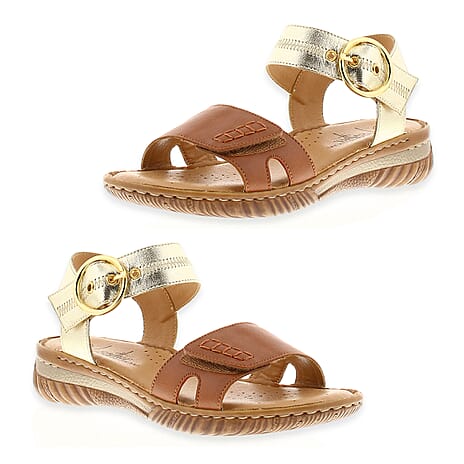DR KELLER Ladies Slipper (Size - 5) - Tan.