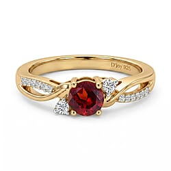 Always You Solitaire Birthstone Ring with 925 Sterling Silver
