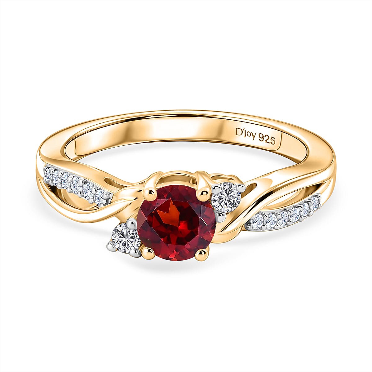 Royal Bali Collection - D'Joy Moissanite Ring in Sterling Silver