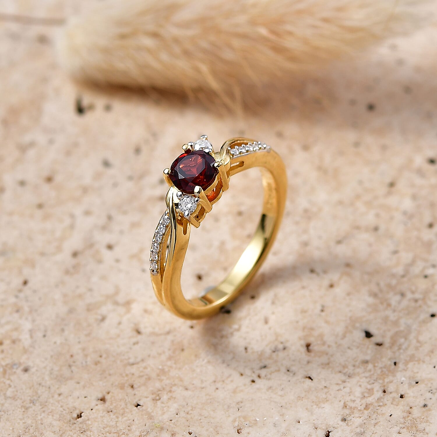 Royal Bali Collection - D'Joy Moissanite Ring in Sterling Silver