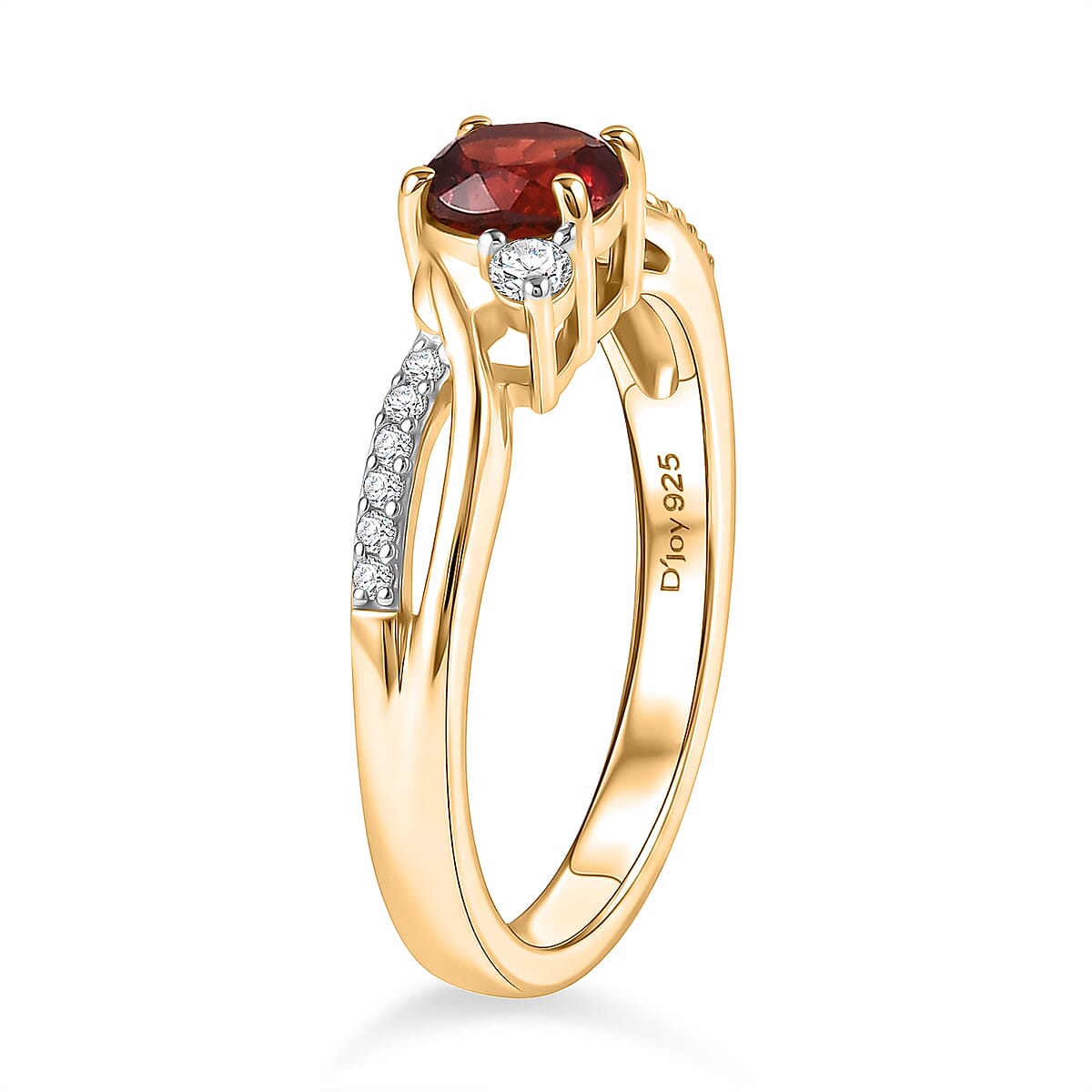 Royal Bali Collection - D'Joy Moissanite Ring in Sterling Silver