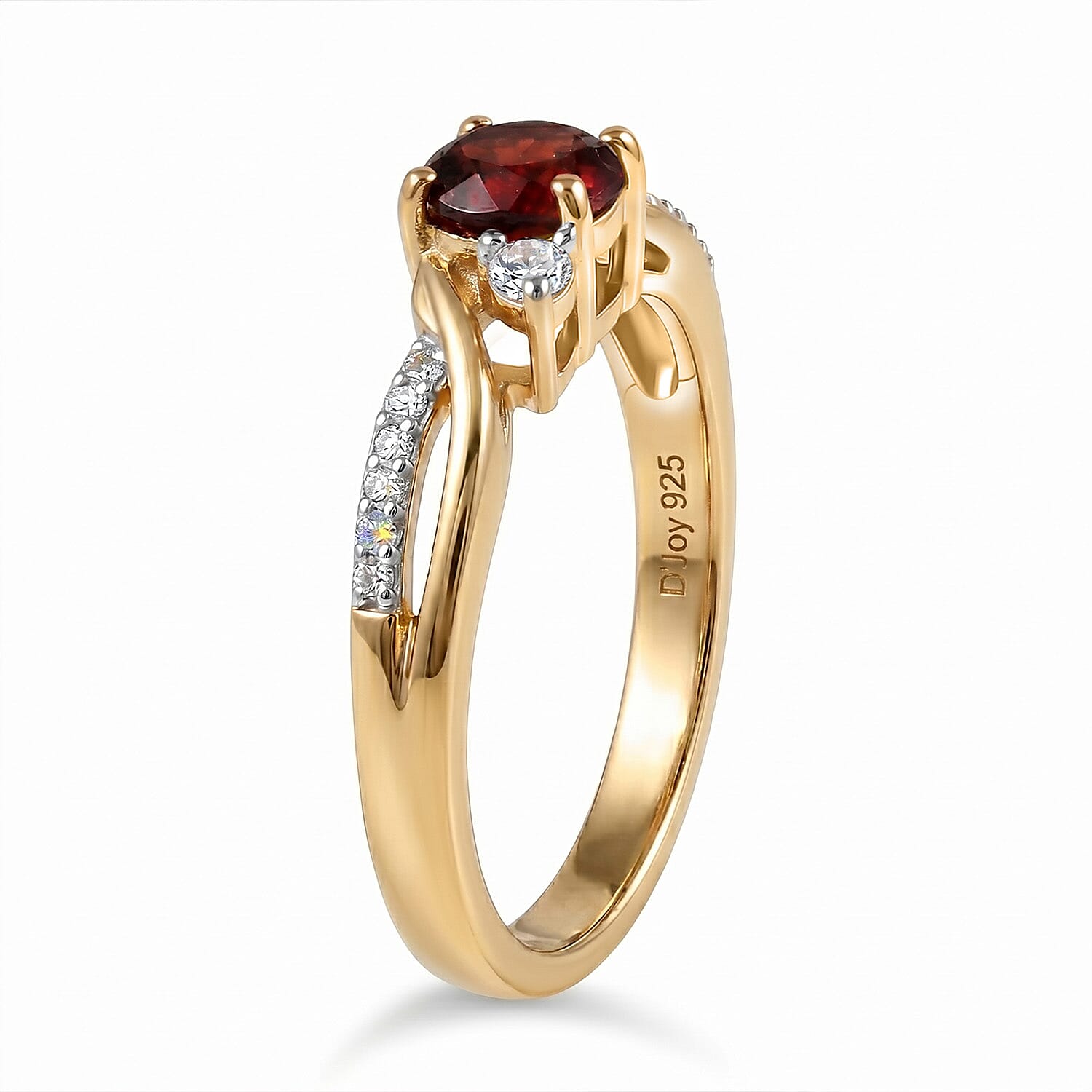 Always You Solitaire Birthstone Ring with 925 Sterling Silver