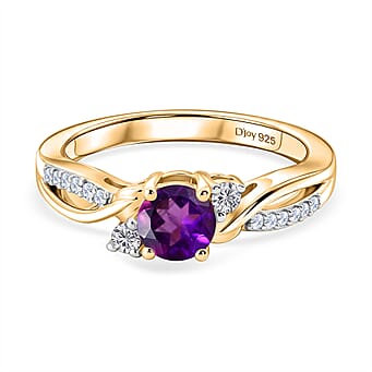 https://tjcuk.sirv.com/Products/85/8/8587972/D-Joy-African-Amethyst-Moissanite-Main-Stone-With-Side-Stone-Ring-in-1_8587972.jpg?w=342&h=342