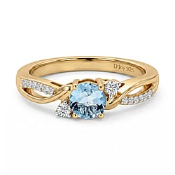 Always You Solitaire Birthstone Ring with 925 Sterling Silver