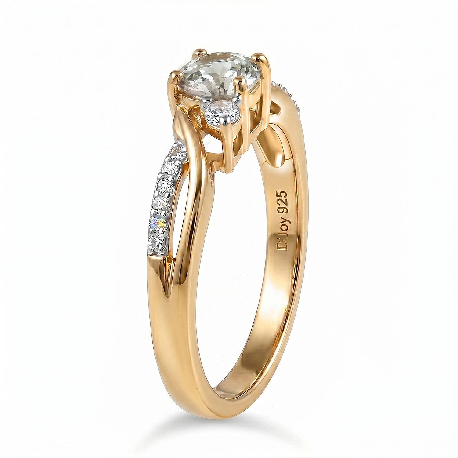 Always You Solitaire Birthstone Ring with 925 Sterling Silver