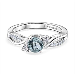 Royal Bali Collection - D'Joy Moissanite Ring in Sterling Silver