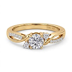 Always You Solitaire Birthstone Ring with 925 Sterling Silver