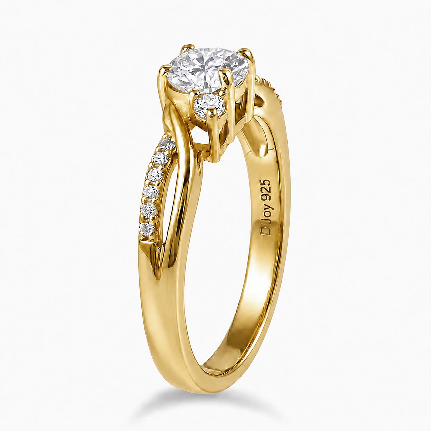 Always You Solitaire Birthstone Ring with 925 Sterling Silver
