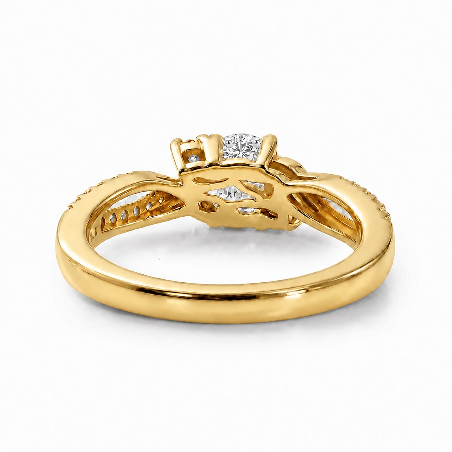 Always You Solitaire Birthstone Ring with 925 Sterling Silver
