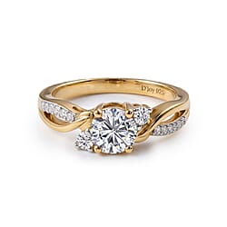 Always You Solitaire Birthstone Ring with 925 Sterling Silver